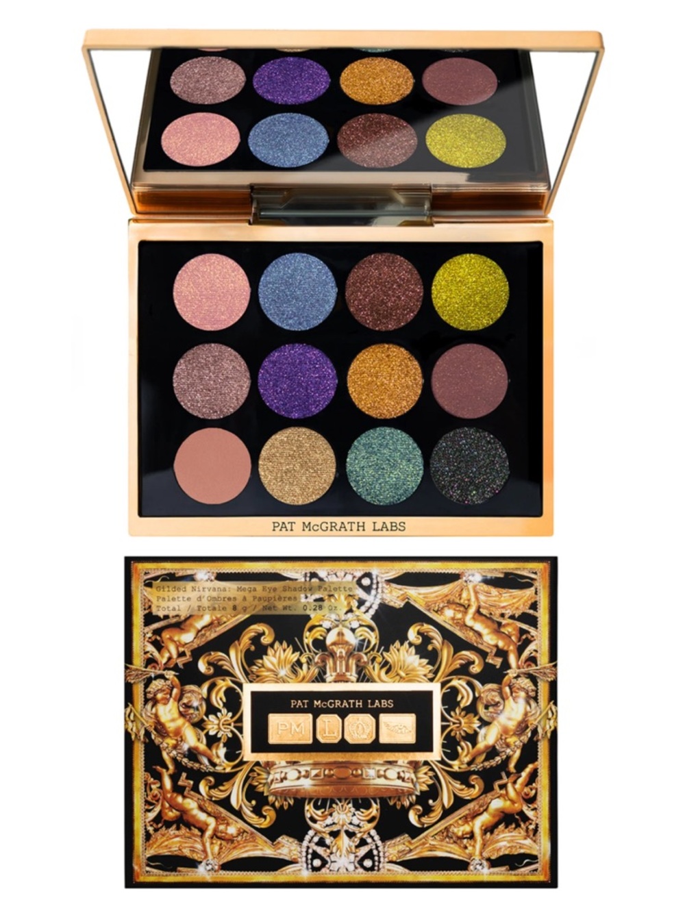 Pat McGrath Gilded Nirvana: Mega Eye Shadow Palette